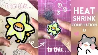 💖SHRINK PLASTIC COMPILATION💖 DIY SHRINK PLASTIC