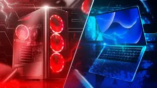 PC GAMER VS MACBOOK! QUAL MELHOR PRA EDIÇÃO DE VÍDEO?!