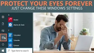 These few Windows Settings will Protect Your Eyes Forever | Watch This