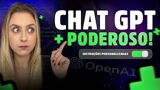 Personalize o Chat GPT! |  MUITO MAIS POTENTE | Custom instructions