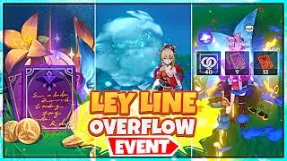 [X2 Resin] Ley Line Overflow Event (More Exp Book & Mora for Baal) - Genshin Impact 2.0