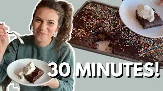 30 Minutes to the Perfect Chocolate Sheet Cake Ganache!