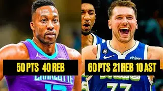 NBA HISTORICAL Stat Lines MOMENTS