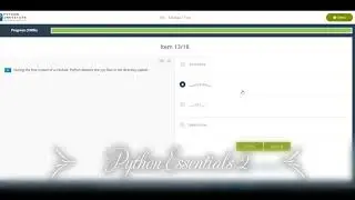 #cisco python essential 2// module 1 test answers