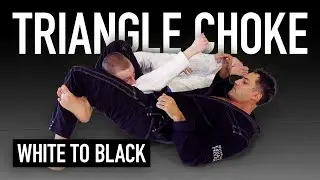 The Triangle Choke From White Belt to Black Belt | Blue Belt 2.0 | Brazilian Jiu Jitsu