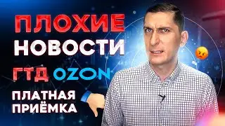 ГТД на OZON для ЕАЭС. Платная приемка на WB. Блокировка кабинетов за FBS. Плохие новости и решения