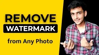 How to remove watermark from photo in android~ 2021 [Hindi]