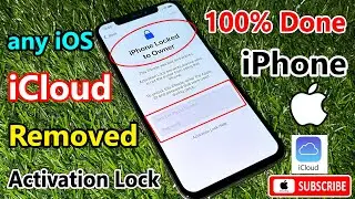 iPhone!! Remove iCloud Activation Lock without Apple ID✅