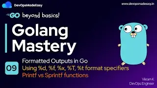 Formatted Outputs in Golang