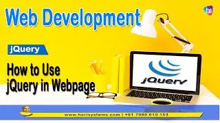 How to use jQuery in website | jQuery in HTML | Website using jQuery | Sekharmetla | Harisystems