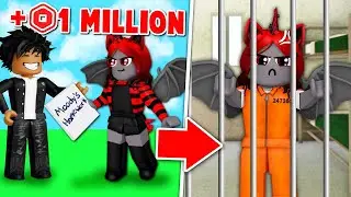 🚓I went to 👮JAIL for SELLING my HOMEWORK📝! | Roblox