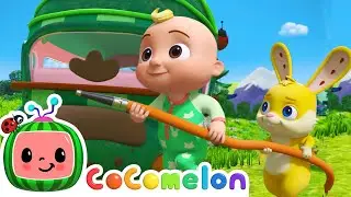 Bus Wash Song | CoComelon Animal Time | Animals for Kids