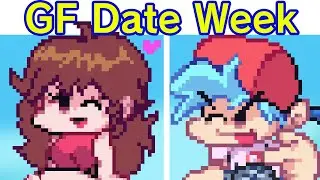 Friday Night Funkin Boyfriend and Girlfriend Go On a Date | BF & GF Date Week (FNF Mod/Hard)