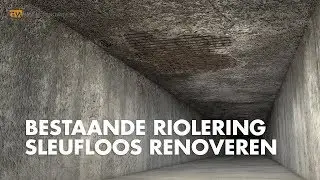 Sleufloze rioolrenovatie door middel van kokers