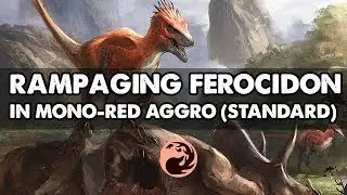 Rampaging Ferocidon Mono-Red | Core Set 2020 Standard | MTG Arena