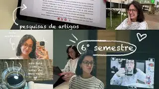 Novo semestre na faculdade de biologia, rotina e disciplinas || Giulia Della