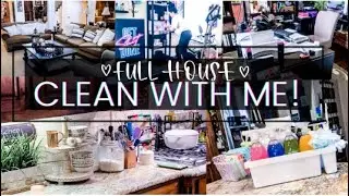 CLEAN WITH ME 2020 | WHOLE HOUSE | CLEANING MOTIVATION