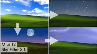 Miui 12 Sky Filter Update 3.0 Changing the Windows XP Wallpaper Style | Hindi