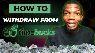 How To Place Withdrawal On Timebucks | How To Withdraw Money On Timebucks