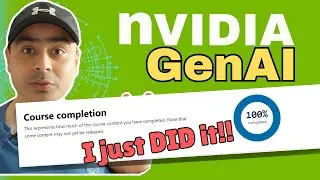 nVIDIA Free Courses: GenAI | LLM | Deep Learning | Data Science (I DID IT 😎)