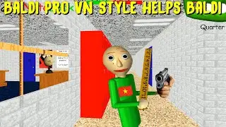 Baldi Pro VN Style Helps Baldi Pro Games - Baldi's Basics Mod