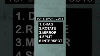 Archicad: Keyboard Shortcuts