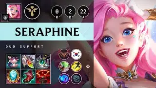 Seraphine Support vs Bard: Shield Maker - KR Grandmaster Patch 14.16