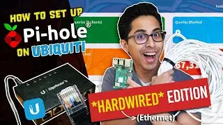 How to set up Pi-Hole on Ubiquiti Edge Router *HARD-WIRED ETHERNET EDITION* Beginner's Guide