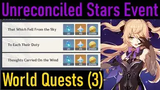 [Genshin Impact] Unreconciled Stars Event | Unknown Star (Dialogue)