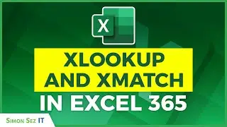 How to use XLOOKUP and XMATCH in Excel 365