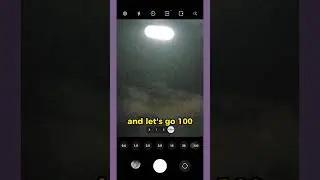 Samsung Galaxy S23 Ultra 100x zoom moon test.  📸 🌑 🌙⁠ 
