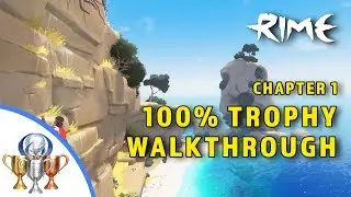 RiME 100% Trophy Walkthrough (Chapter 1 - Denial) Collectibles - Outfits, Emblems, Toys, Statues....