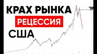 КОГДА РУХНЕТ SP500? ПАДЕНИЕ РЫНКА США. Обвал всех рынков: акции, золото, недвижимость. Рецессия США.