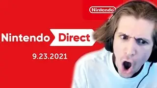 Nintendo Direct - 9.23.2021 | xQc Reaction