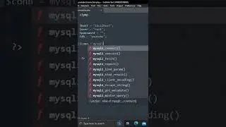 Simple database connection using php 