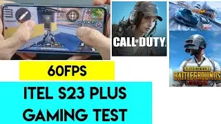 Itel s23 plus gaming test