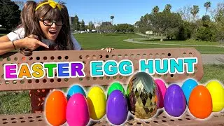 Easter Egg Hunt | Soso Goes On A HUGE Easter EGG Hunt At The Playground!