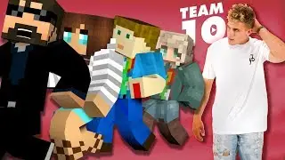 ITS EVERY DAY BRO! *TEAM 10* MURDER RUN! in Minecraft!