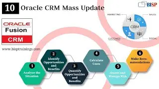 Oracle CRM Mass Update | Oracle CX | Oracle CRM Tutorial | Oracle BISP Fusion | Oracle Fusion CRM