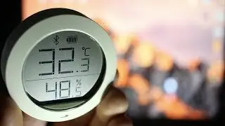 ОБЗОР Xiaomi MiJia Temperature Humidity Sensor ► метеостанция Сяоми