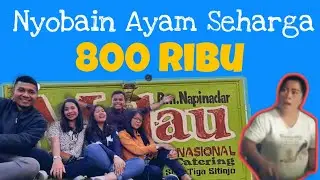 Rumah Makan Malau Sidikalang || Rumah Makan Napinadar Malau || Nyobain Ayam Seharga 800 ribu