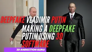 Deepfake vladimir putin: Making a deepfake putin using 3d Character creator software.
