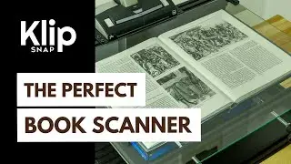 Best Book Scanner in 2024 | Klip Snap Book Scanning Cradle