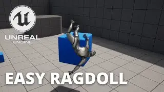 How to Make an Easy Ragdoll in Unreal Engine 5