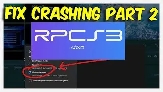 RPCS3 Fix Crashing on Startup Tutorial 2023