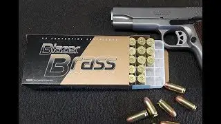 Blazer Brass .45 ACP Ammo - Accurate & Reliable - My Ruger SR1911 Loves It