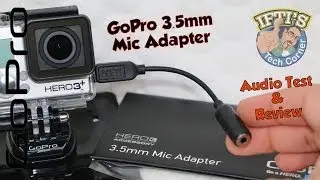 GoPro 3.5mm Mic Adapter - Audio Test & Review