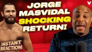 Daniel Cormier REACTS to Jorge Masvidal DECLARING UFC comeback, predicting KO vs. Michael Chandler?!