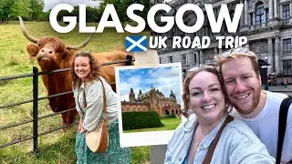 GLASGOW VLOG! 🐮 Highland Cows, Museums, BEST Cocktails & Scotland History 🏴󠁧󠁢󠁳󠁣󠁴󠁿 UK Road Trip 6 🇬🇧