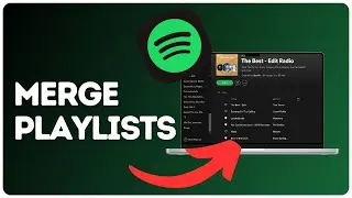 How to merge playlists on Spotify?